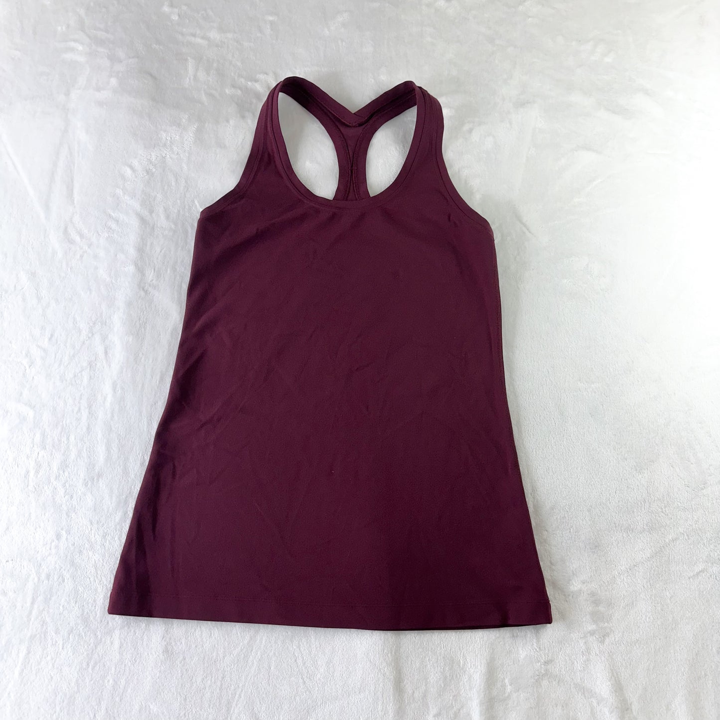 Size 8 Deep Luxe Cool Racerback Tank