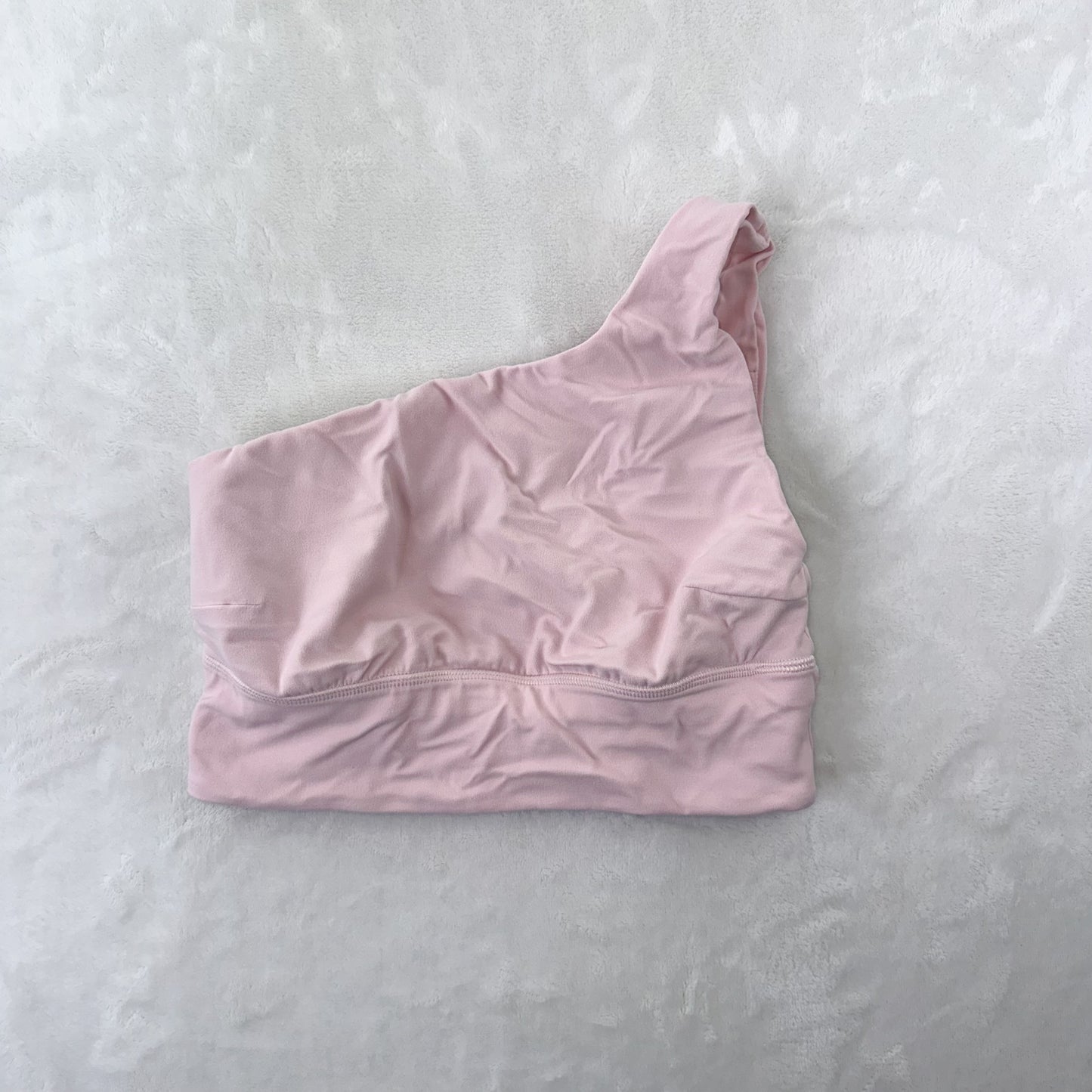 Size 6 Meadowsweet Pink Align Asymmetrical Bra