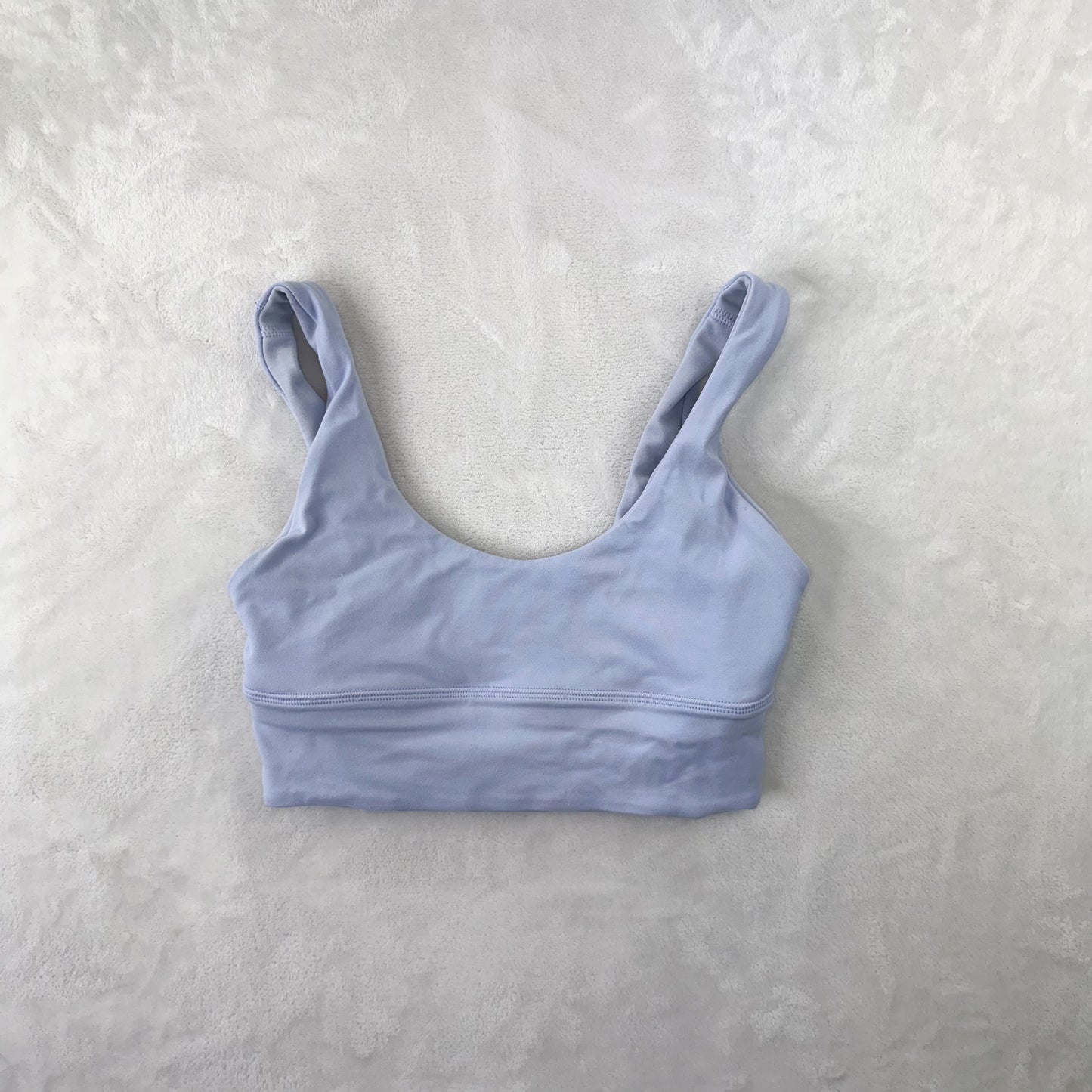 Size 4 Blue Linen Align Bra