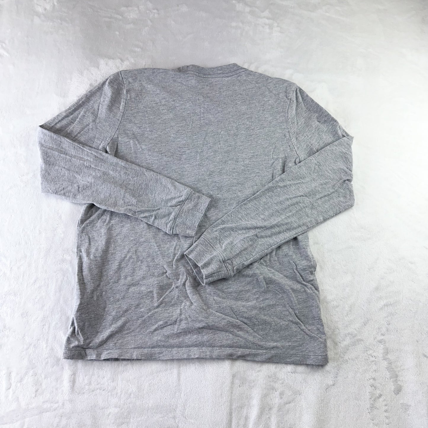 Size S Grey North Face Graphic Long Sleeve