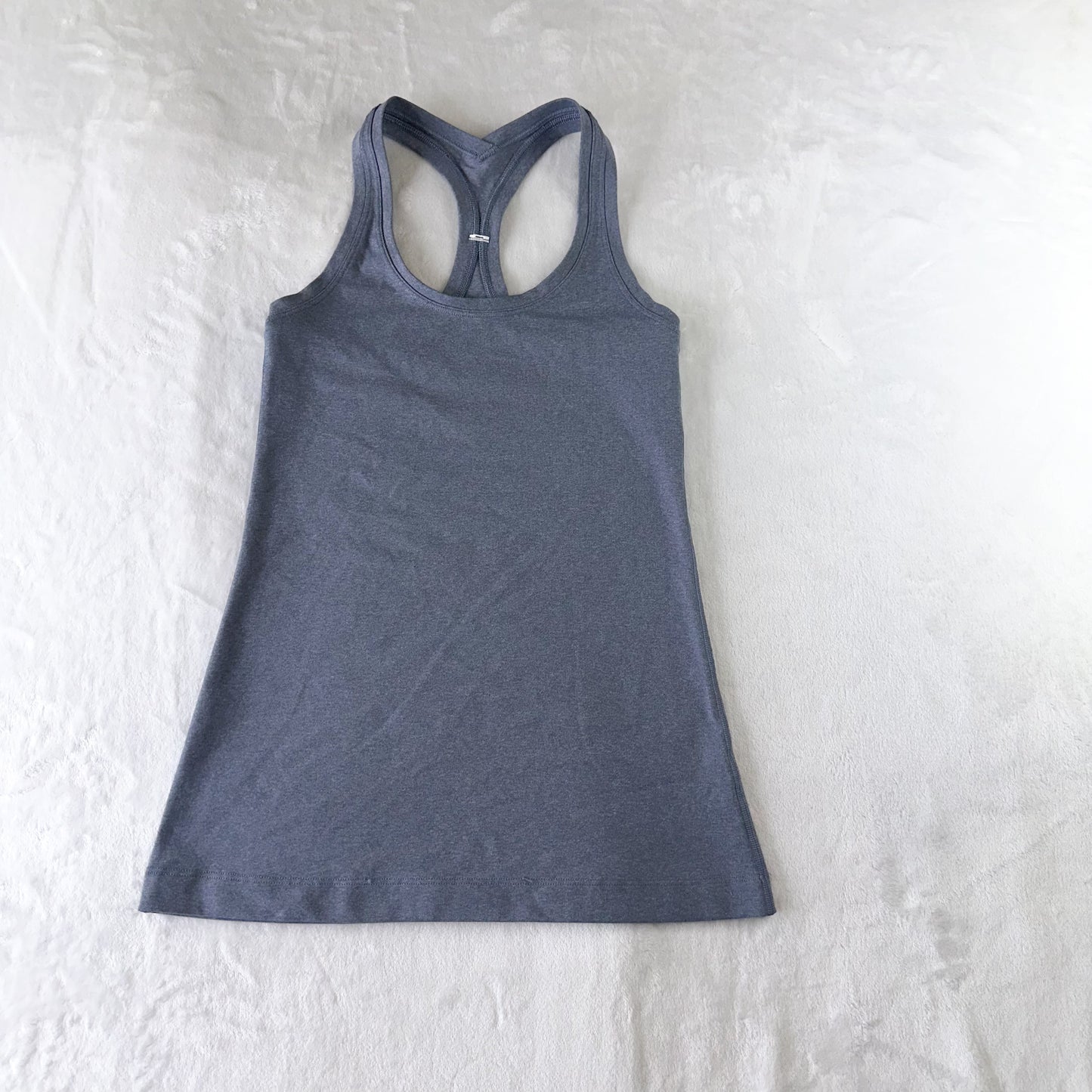Size 6 Heathered Illuminight Cool Racerback Tank
