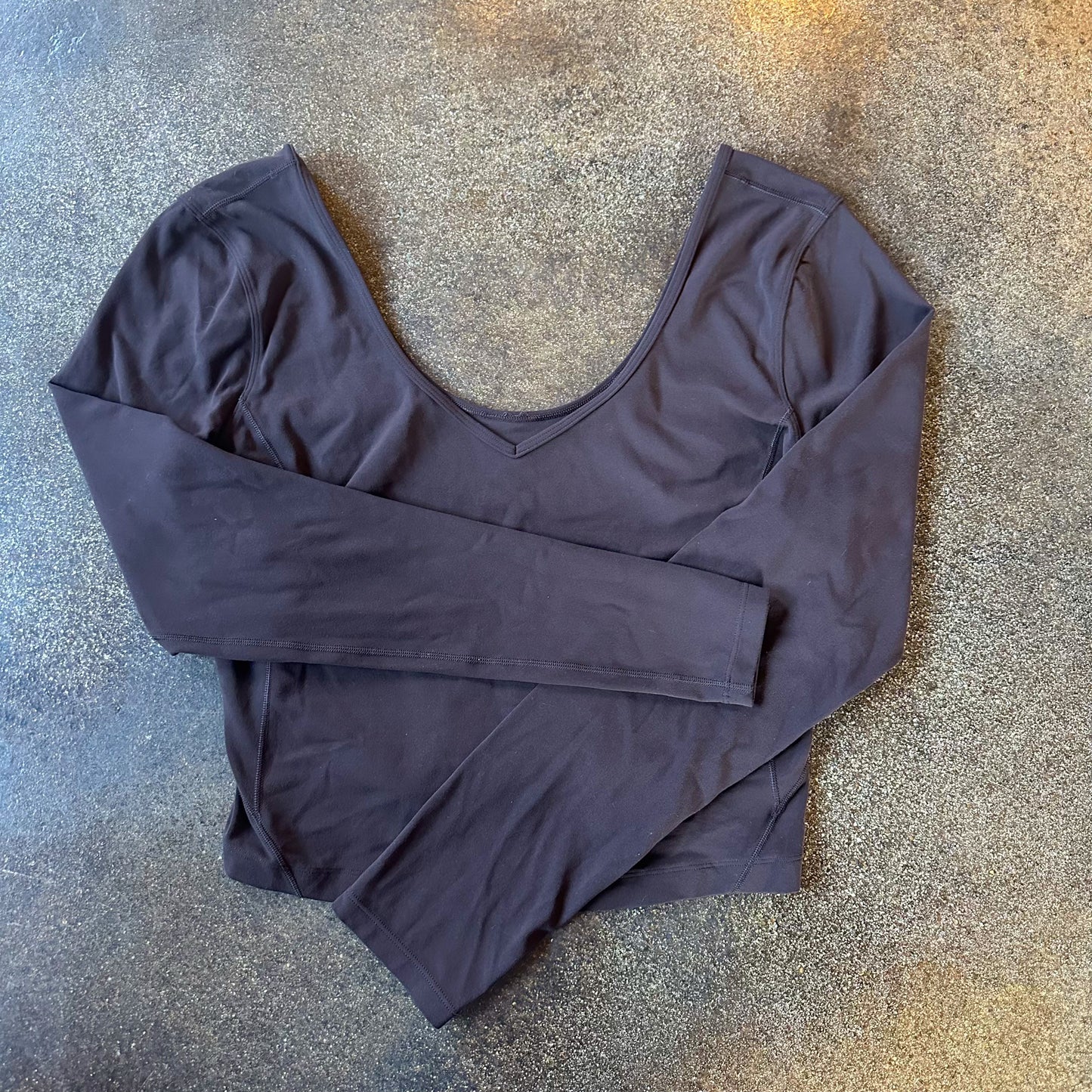 Size 6 French Press Align Long Sleeve