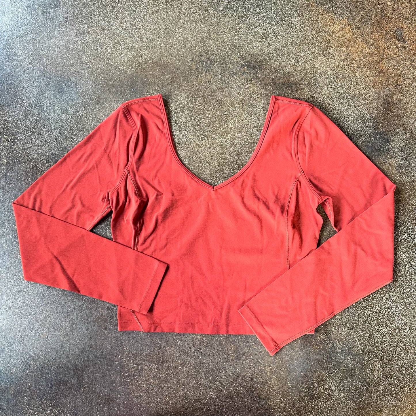 Size 6 Cayenne Align Long Sleeve