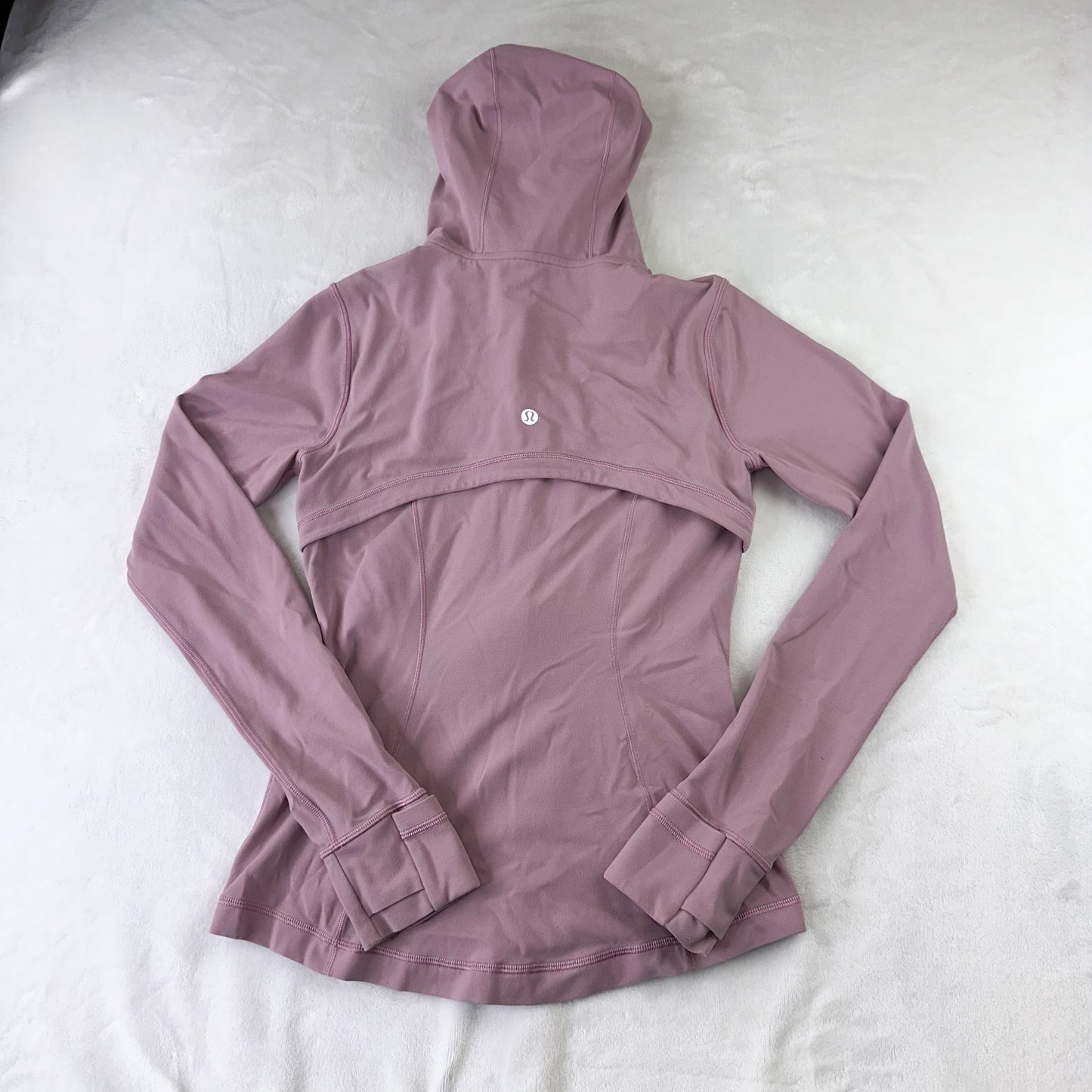 Size 4 Vintage Mauve Hooded Define Jacket
