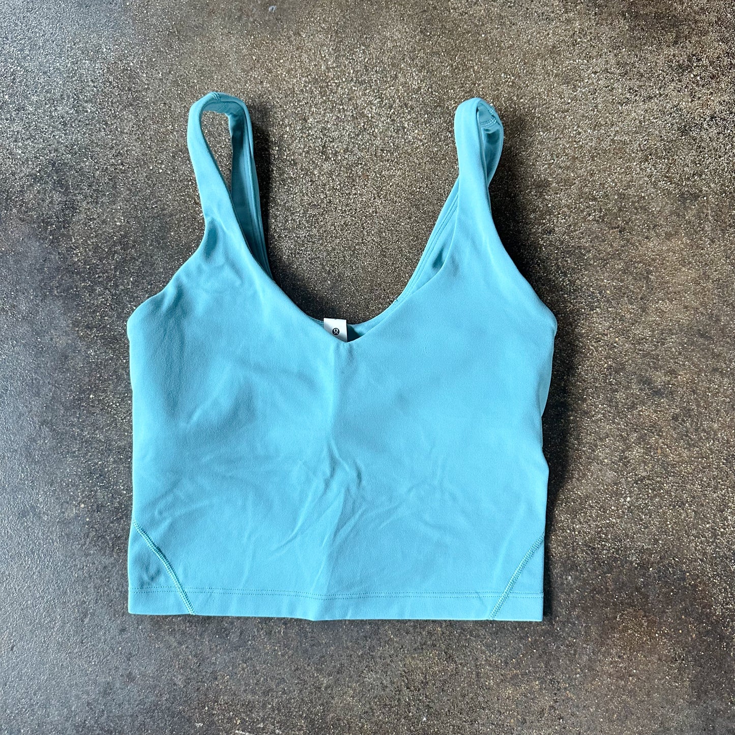 Size 2 Tidal Teal Align Tank
