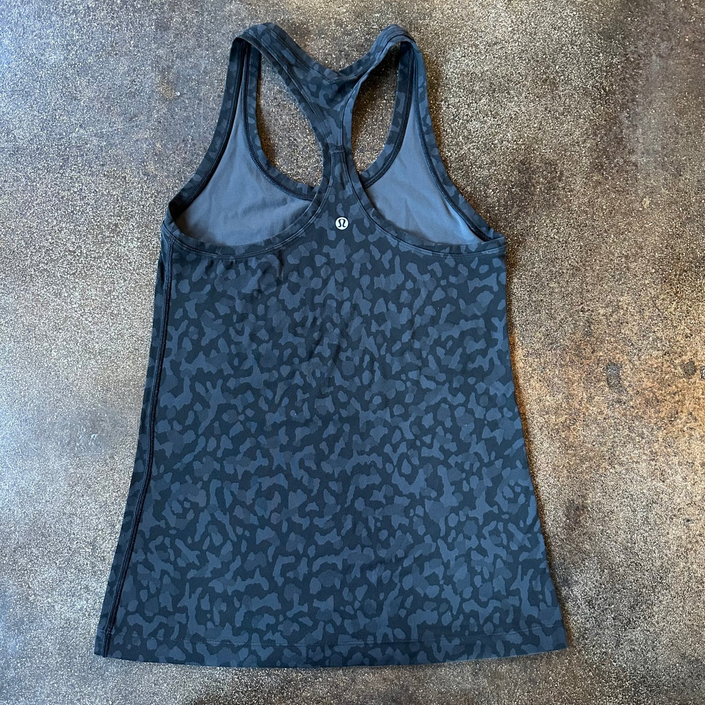 Size 8 Formation Camo Deep Coal Multi Cool Racerback Tank