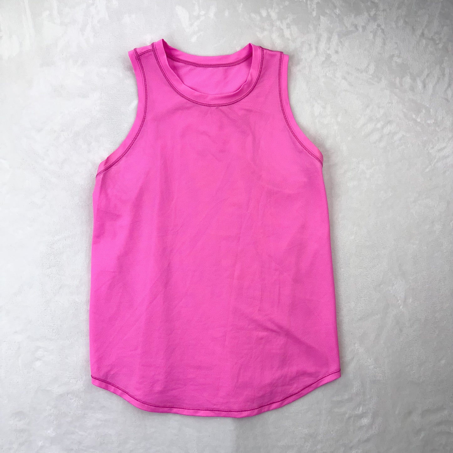 Size 6 Pow Pink Light High Neck Running & Training Tank
