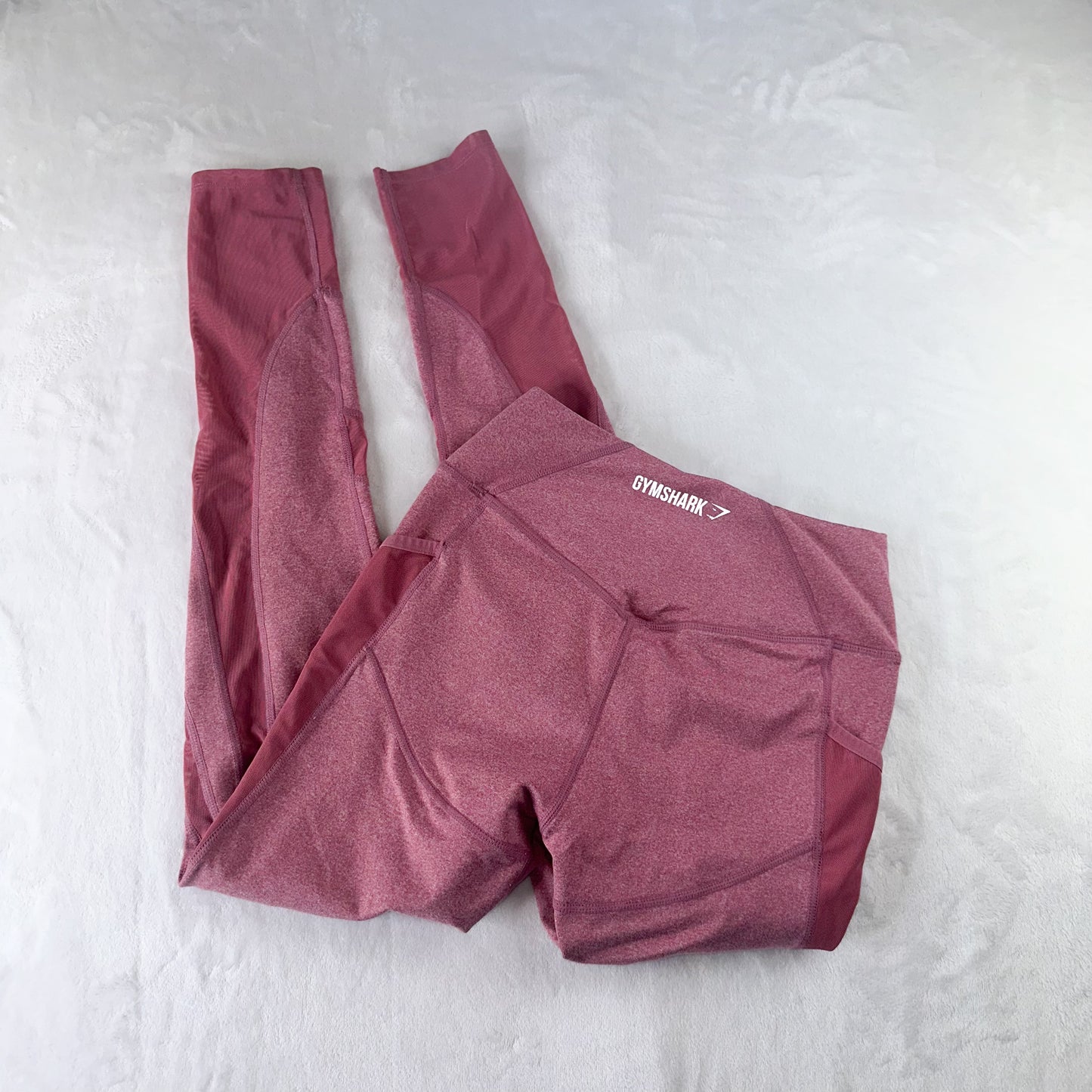 Size M Dusky Pink Marl Sleek Sculpture Legging 2.0