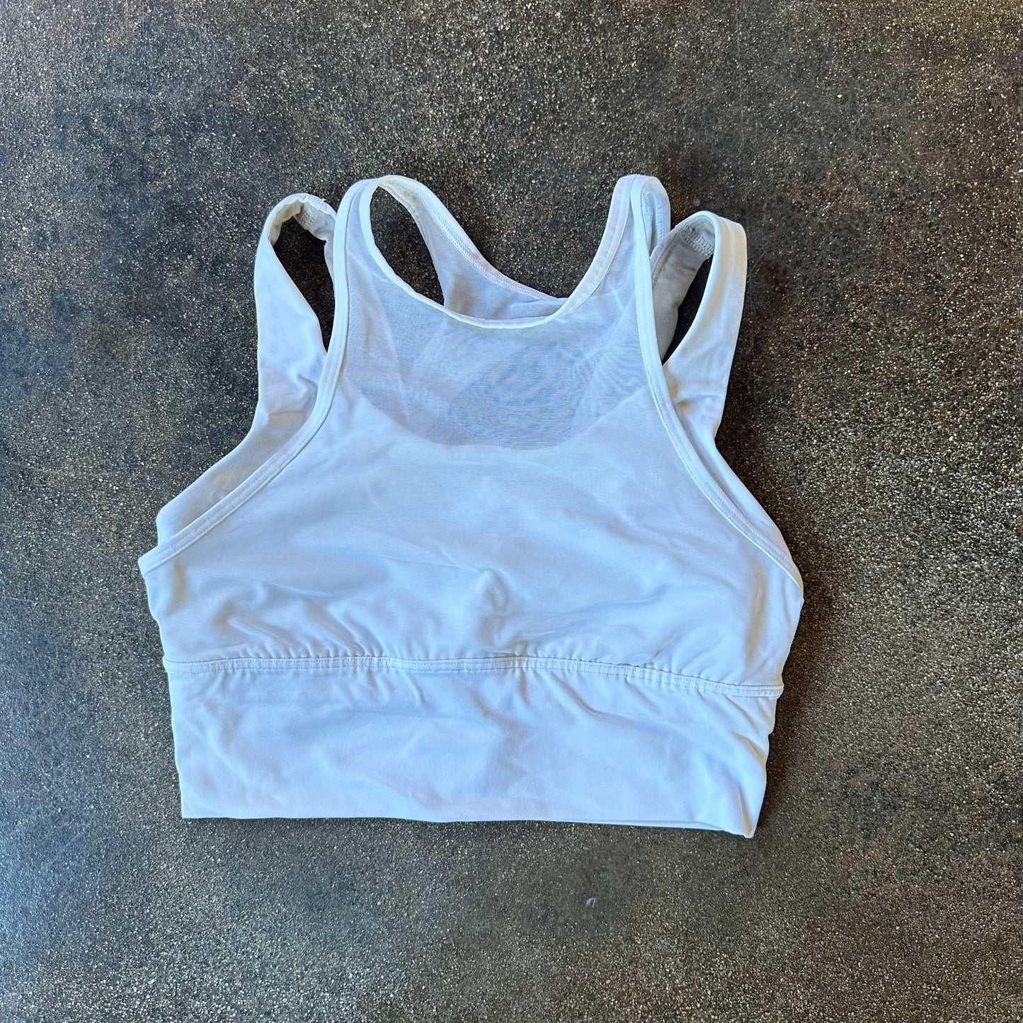 Size 4 White Double Tap Bra