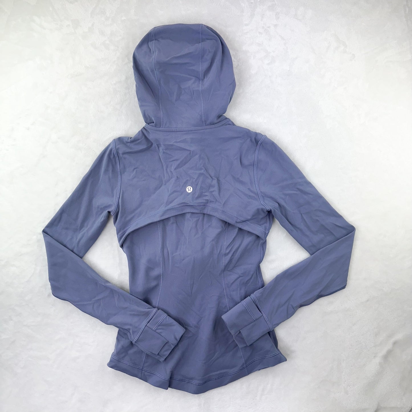 Size 2 Peri Purple Hooded Define Jacket