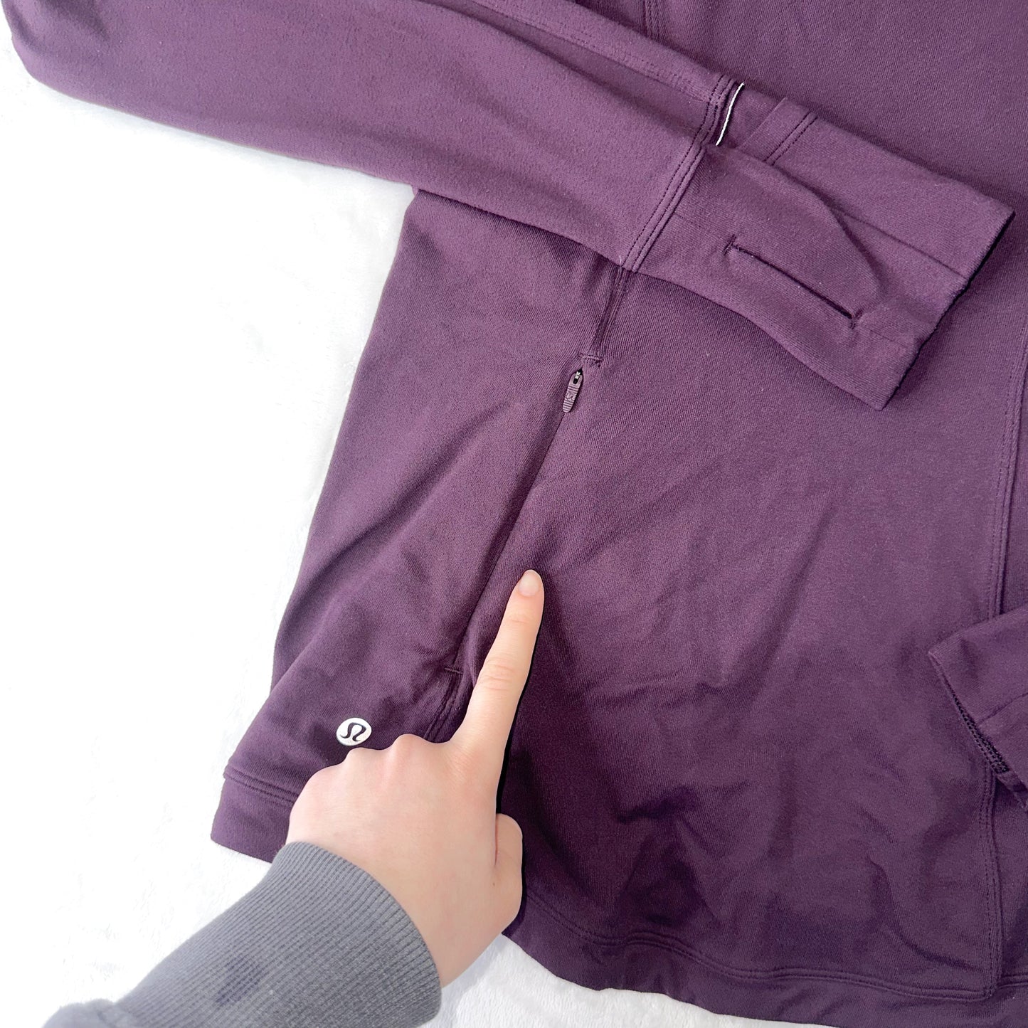 Size 4 Black Cherry Runderful Long Sleeve