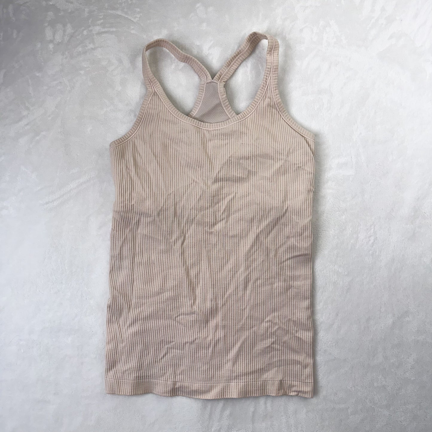 Size 8 Heathered Pretty Pink Ebb To Street Tank