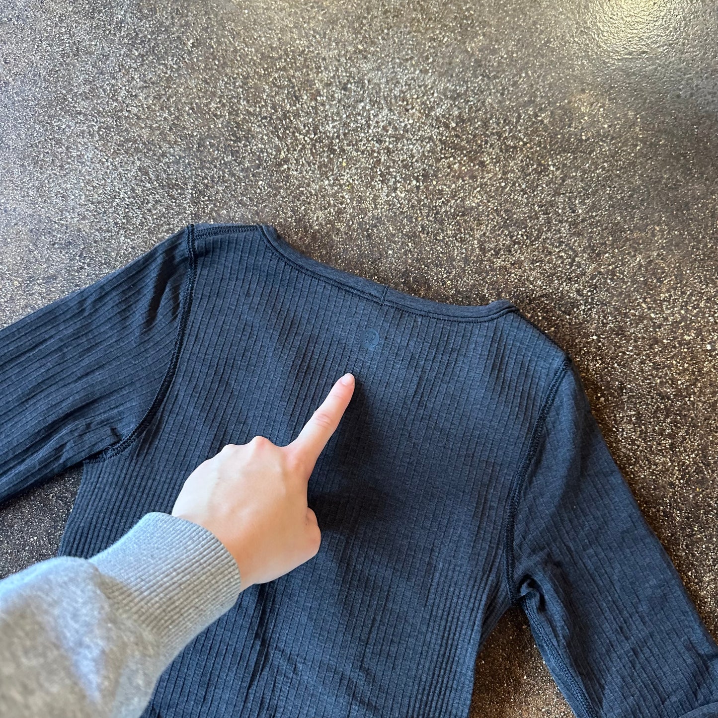 Size 2 Black Ebb to Street Long Sleeve