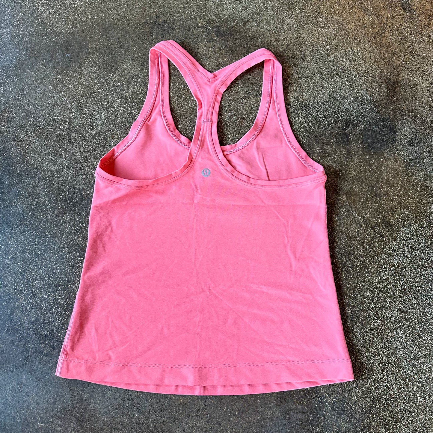 Size 6 Raspberry Cream Align Racerback Tank *race length