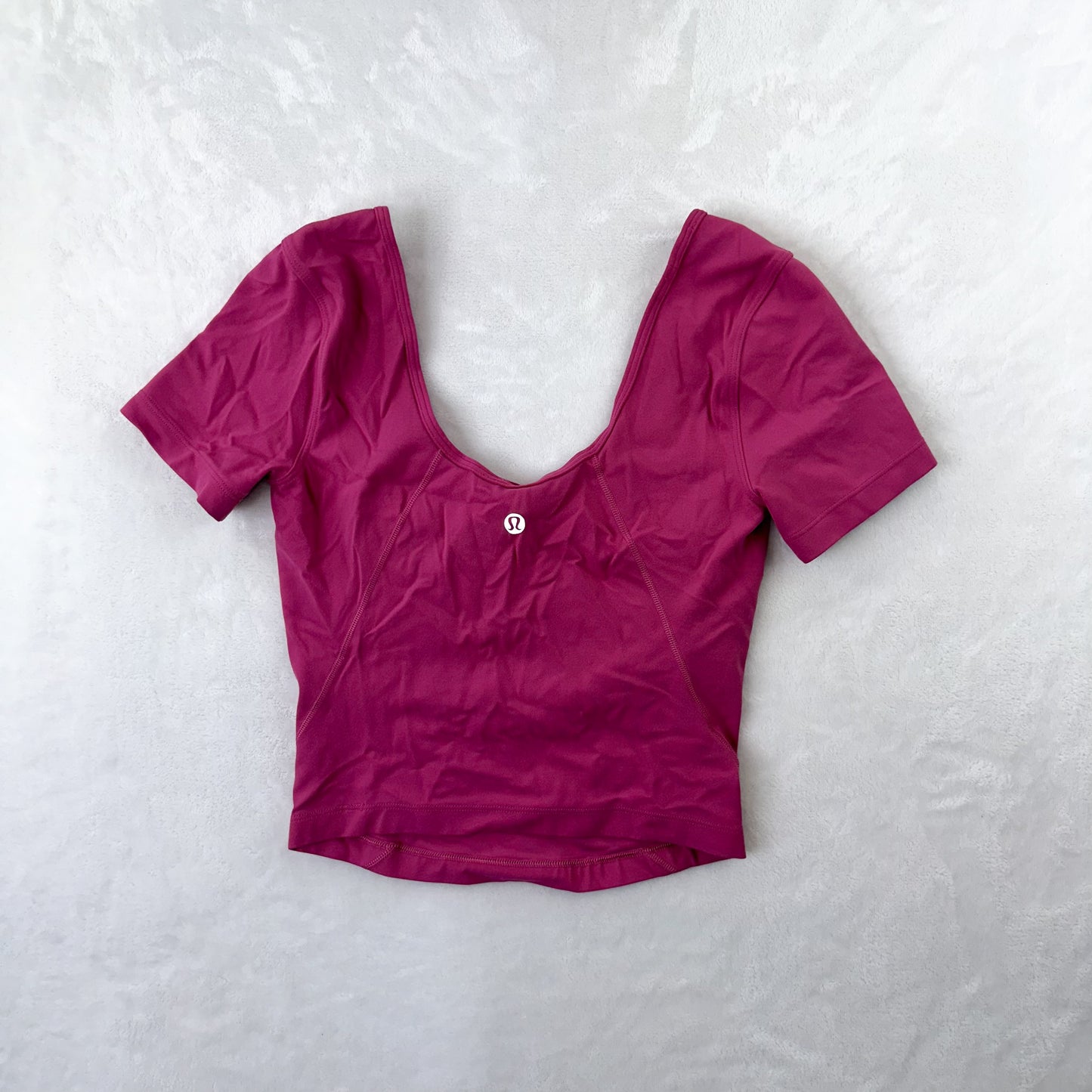 Size 2 Pink Lychee Align T-Shirt