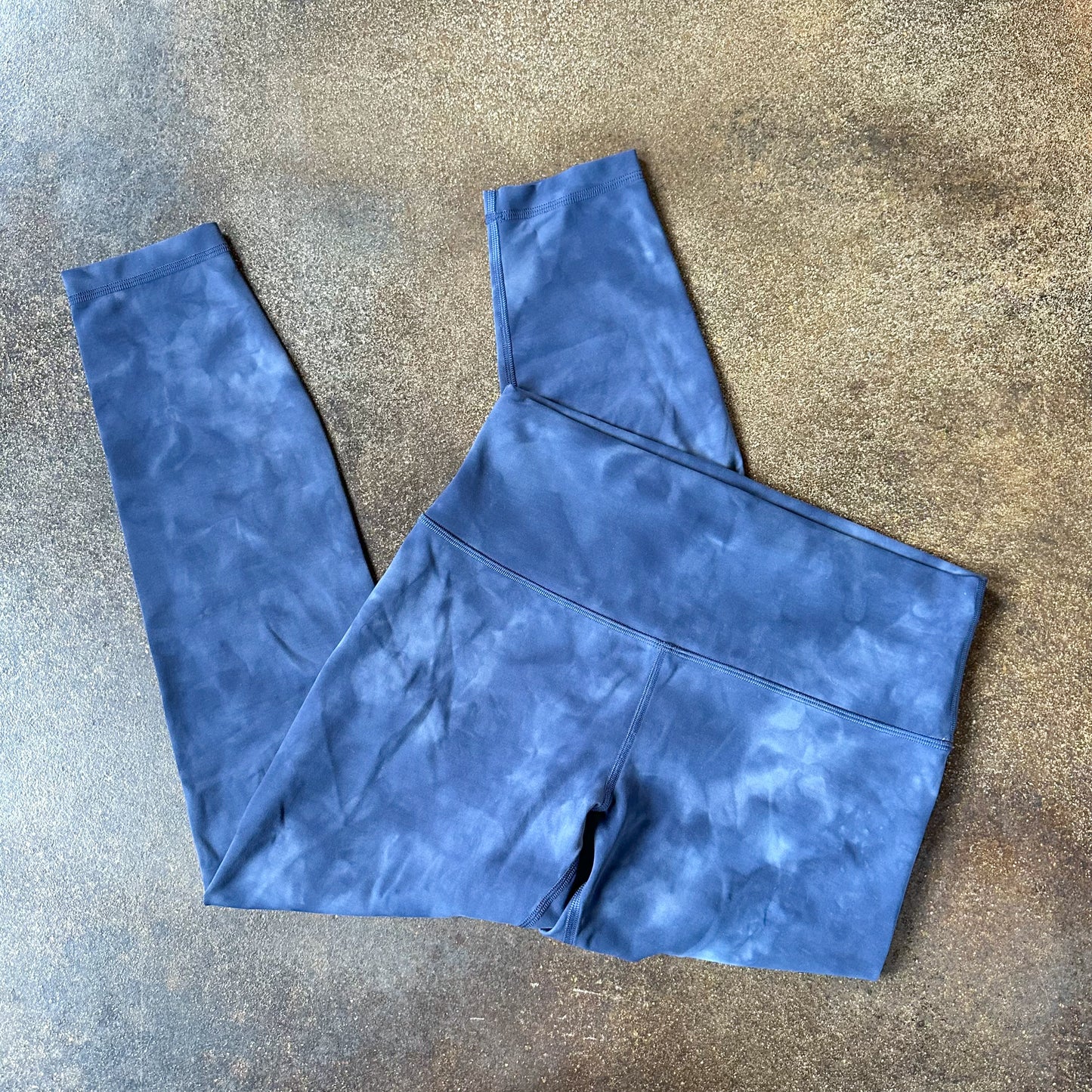 Size 10 Diamond Dye Shade Naval Blue Wunder Train Legging 25”