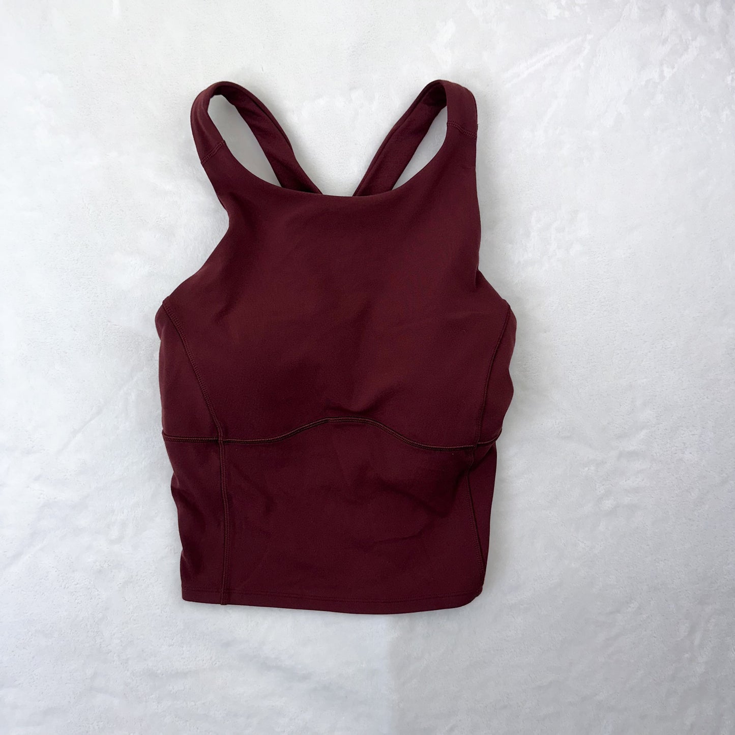 Size 6 Red Merlot Key to Balance Tank