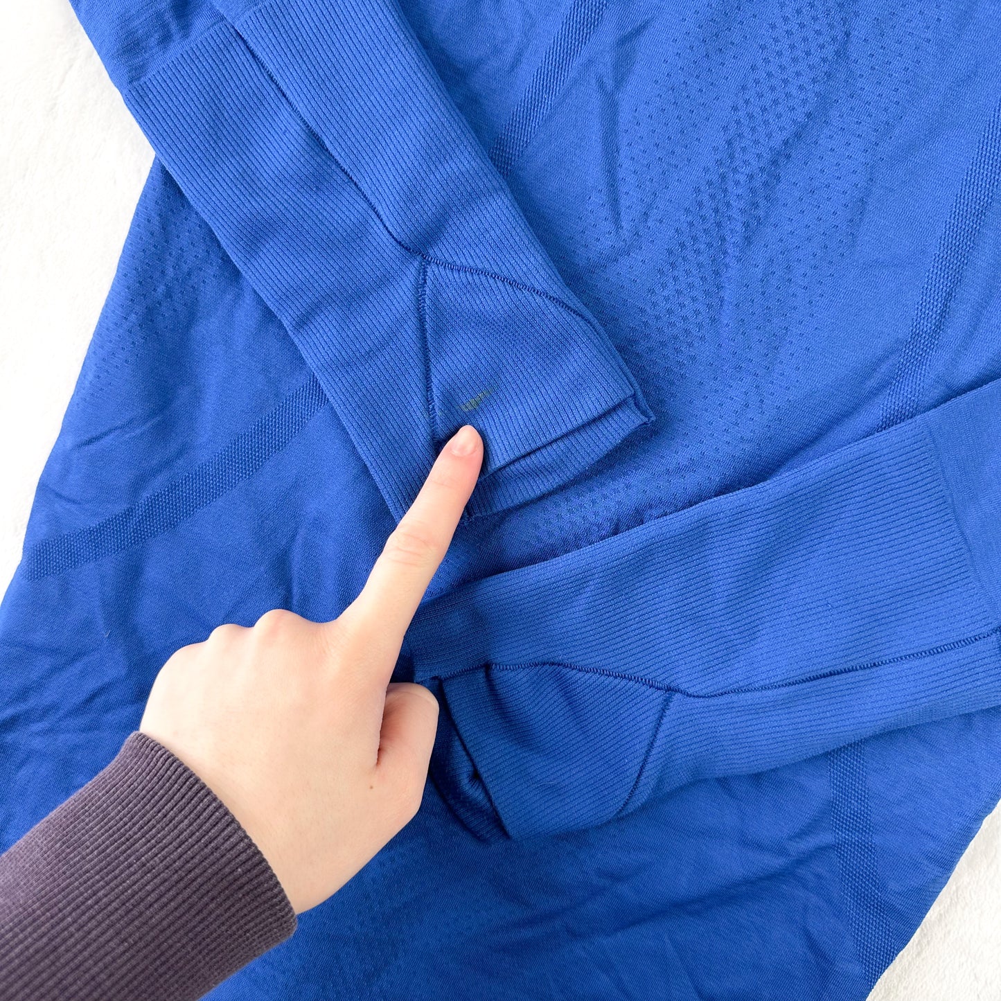 Size 2 Harbor Blue Swifly Long Sleeve 2.0