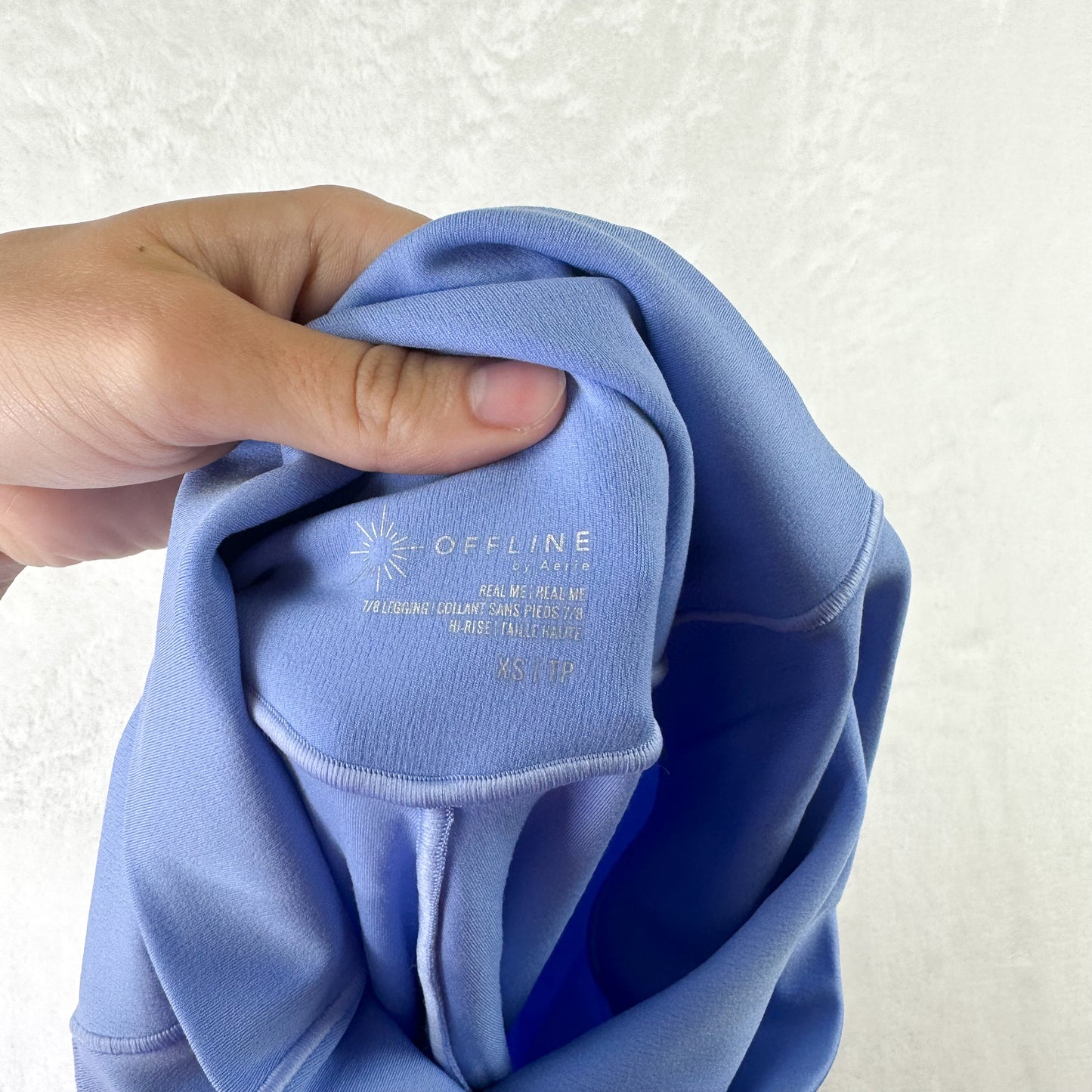 Size XS Light Blue Aerie Offline High-Rise Legging