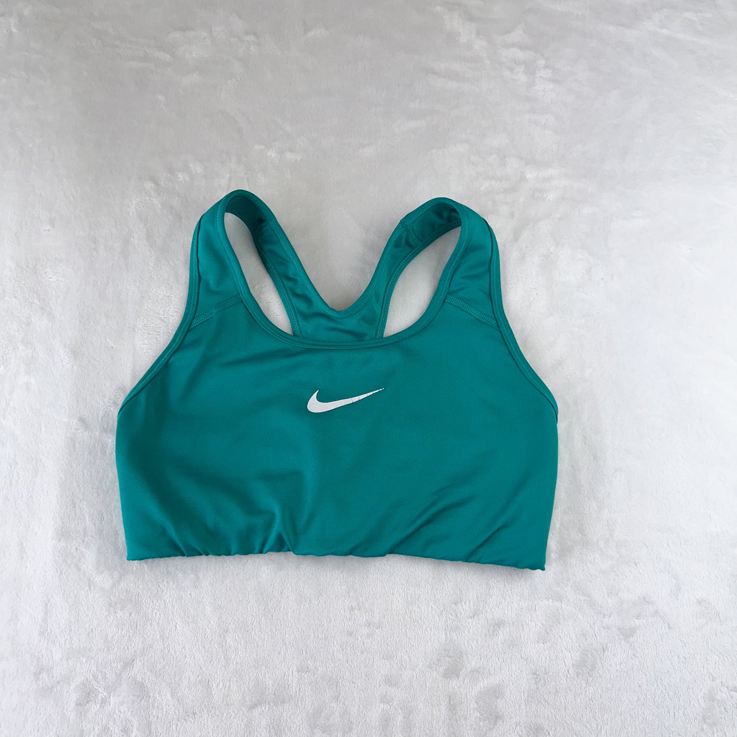Size M Teal Nike Swoosh Sports Bra