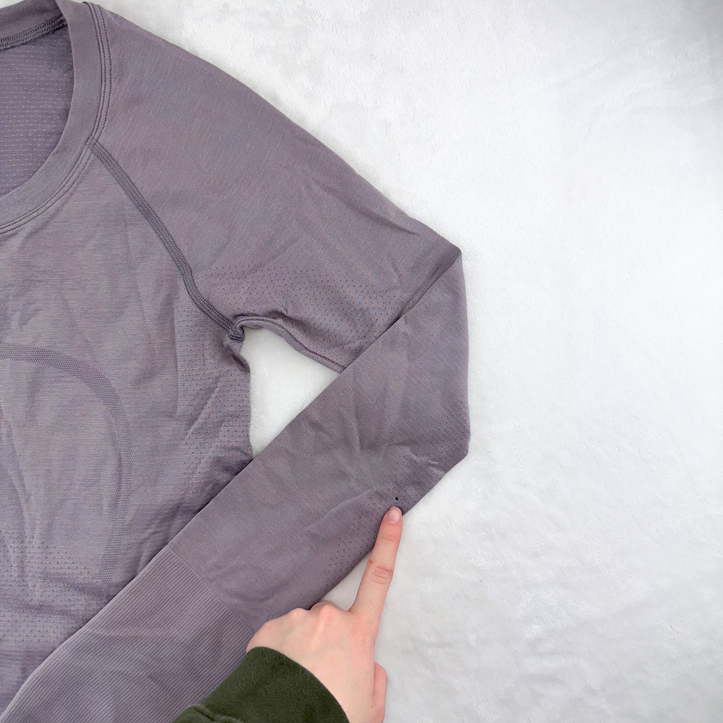 Size 4 Violet Verbena Swifly Long Sleeve 2.0