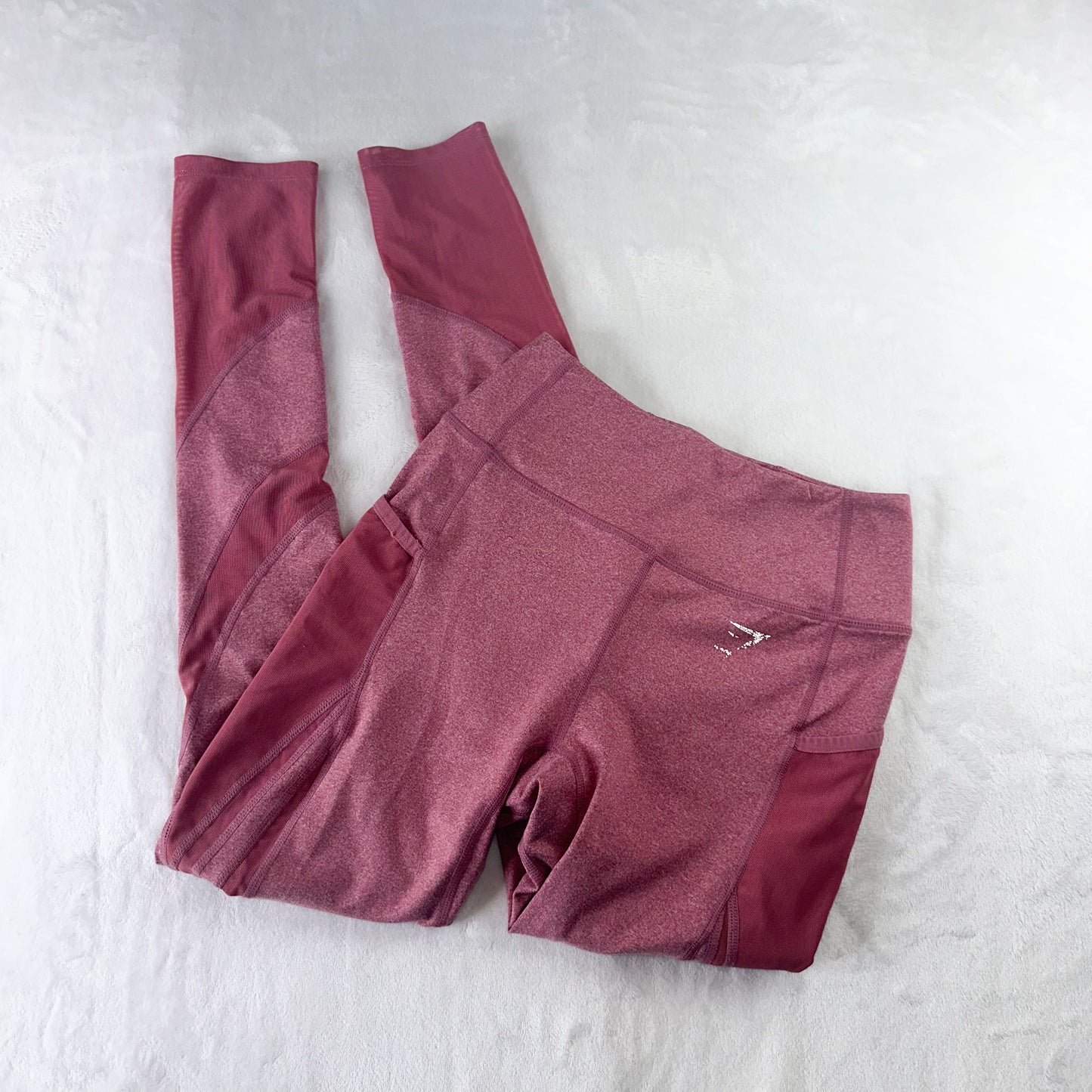Size M Dusky Pink Marl Sleek Sculpture Legging 2.0
