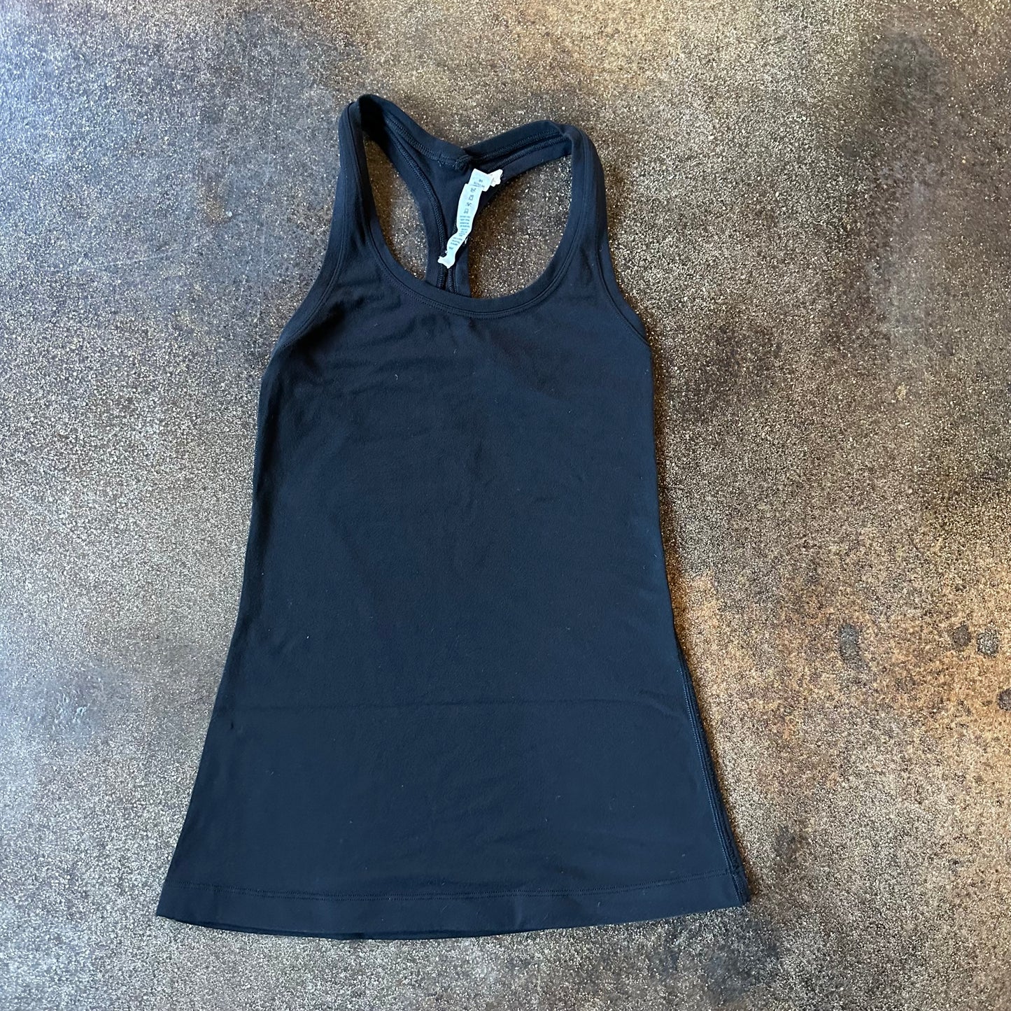 Size 2 Black Cool Racerback Tank