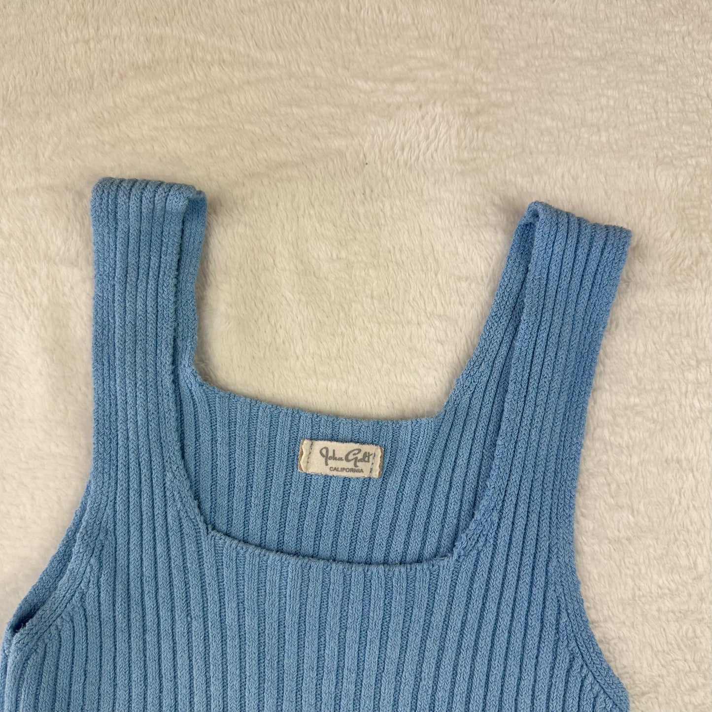 Size Small Brandy Melville Blue Knit Tank