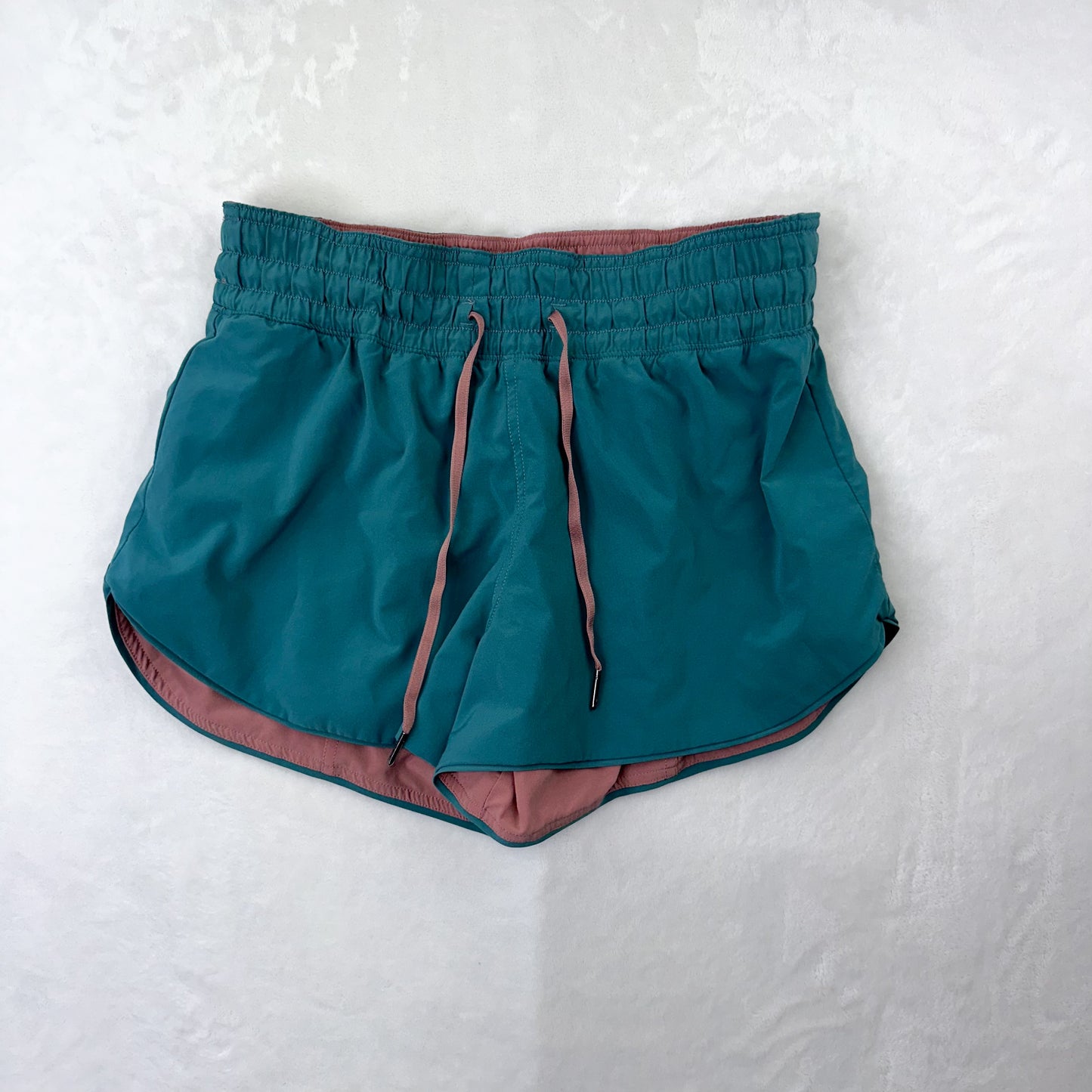 Size 6 Quicksand/Sea Green Choose A Side Short 3β