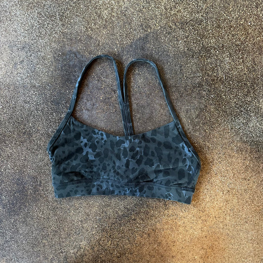 Size 2 Cheetah Camo Deep Coal Multi Flow Y Bra