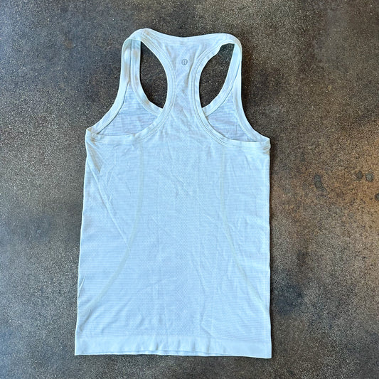 Size 4 White Swifly Tank 2.0