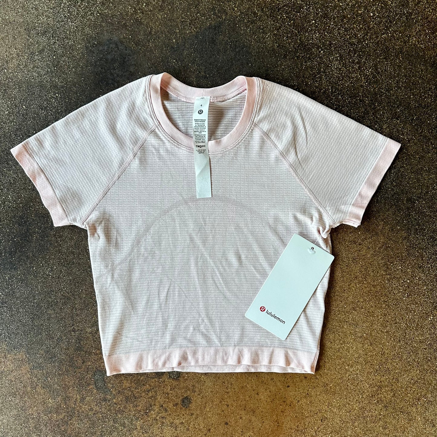 Size 4 Strawberry Milkshake BNWT Swifly Short Sleeve *Cropped