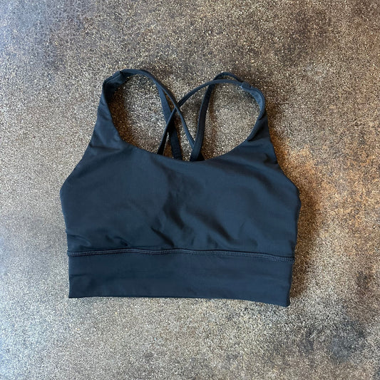 Size 4 Black Energy Bra *Longline