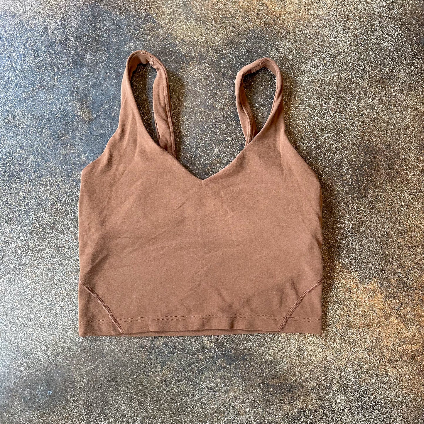 Size 4 Roasted Brown Align Tank