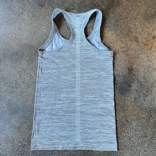 Size 2 Tempo Stripe White/Black Swifly Tank 2.0