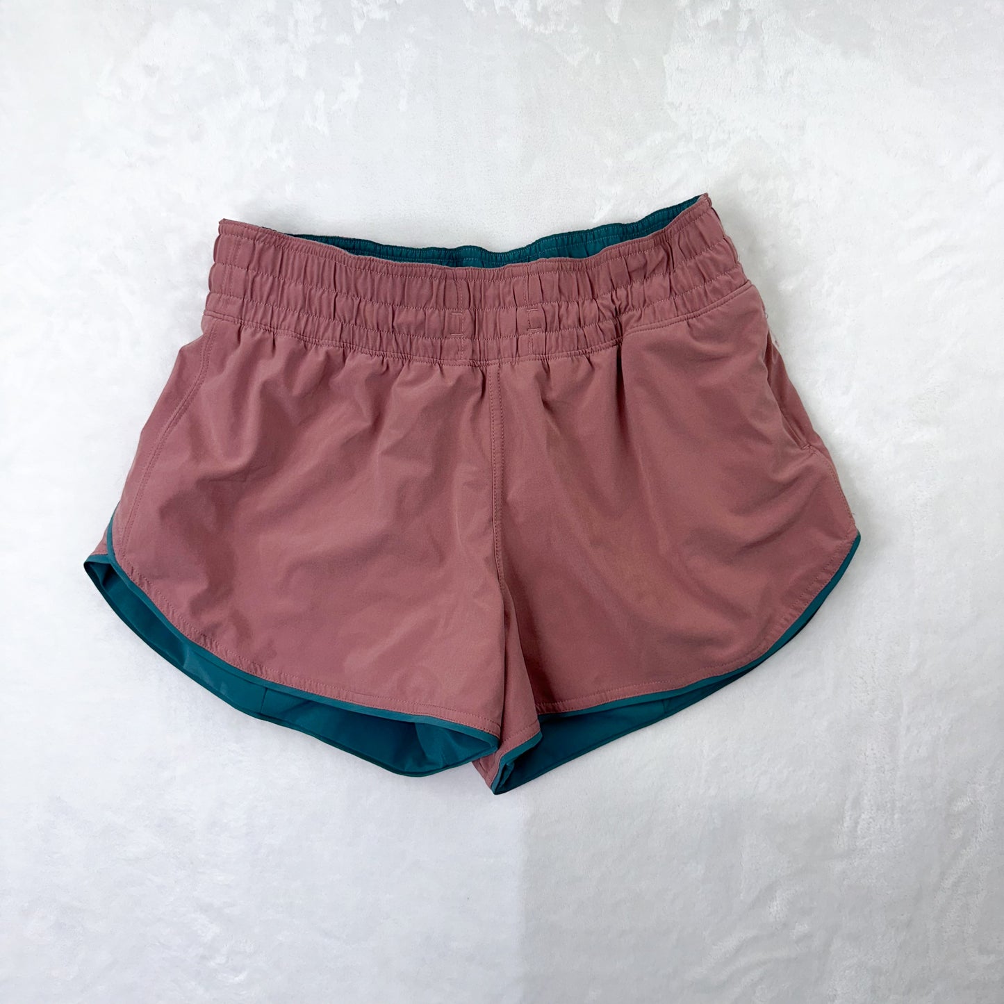 Size 6 Quicksand/Sea Green Choose A Side Short 3”