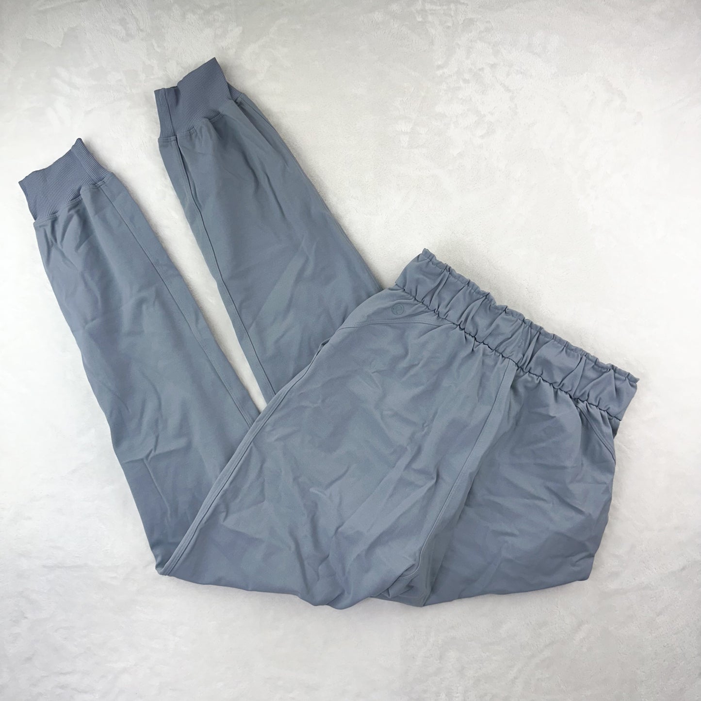 Size 2 Chambray Stretch High-Rise Jogger