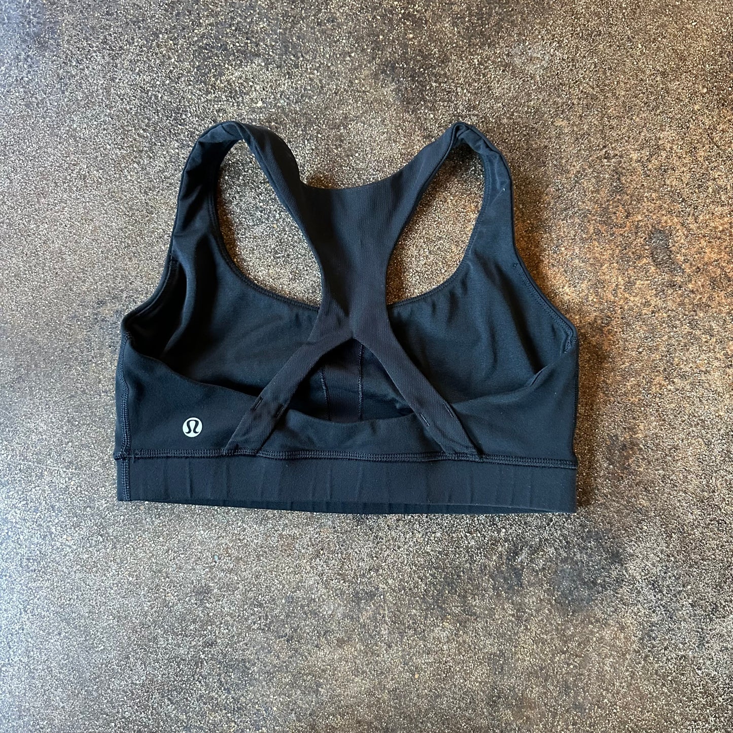 Size 6 Black Sports Bra