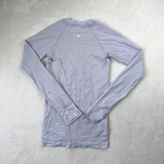 Size 6 Pastel Blue Swifly Long Sleeve 2.0