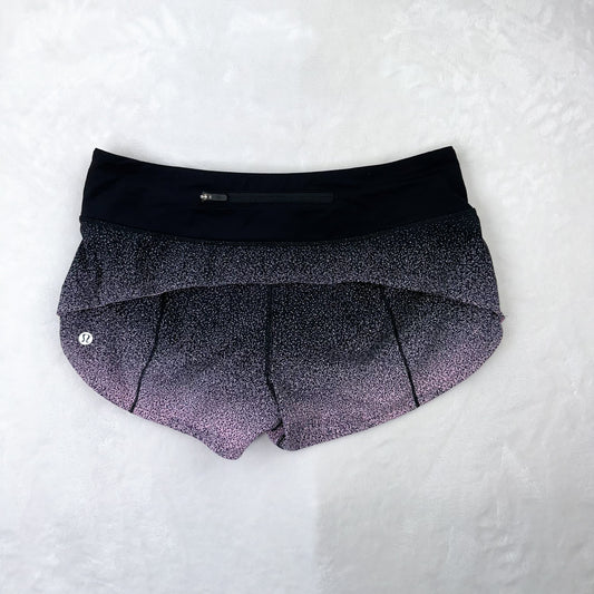 Size 6 Ombre Speckle Vintage Pink/Black Speed Up 2.5”