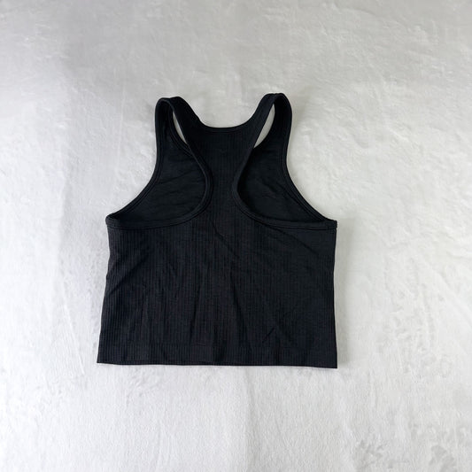 Size 8 Black Ebb To Street Racerback Tank