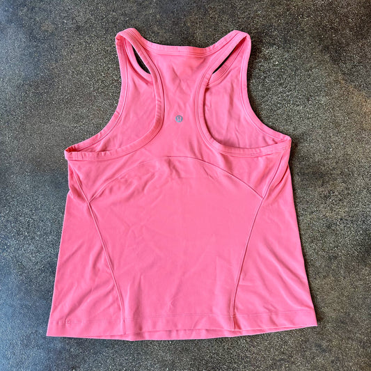 Size 10 Raspberry Cream Align Tank High-Neck