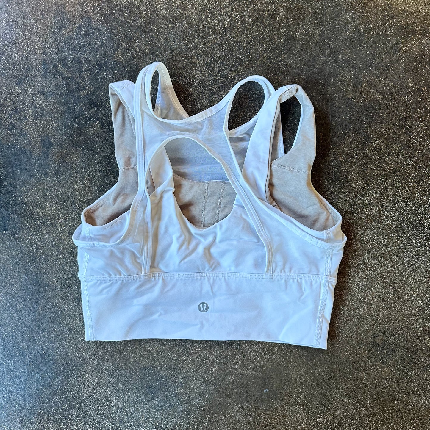 Size 4 White Double Tap Bra