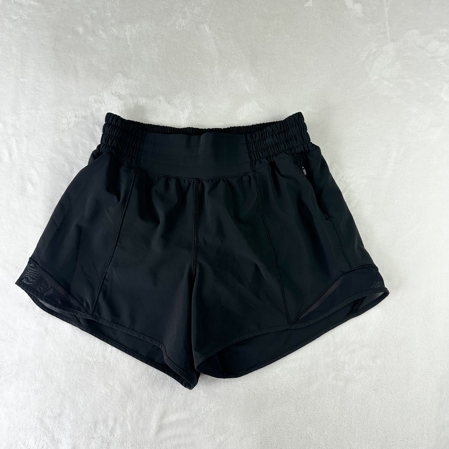 Size 4 Black HIGHRISE Hotty Hot 4”
