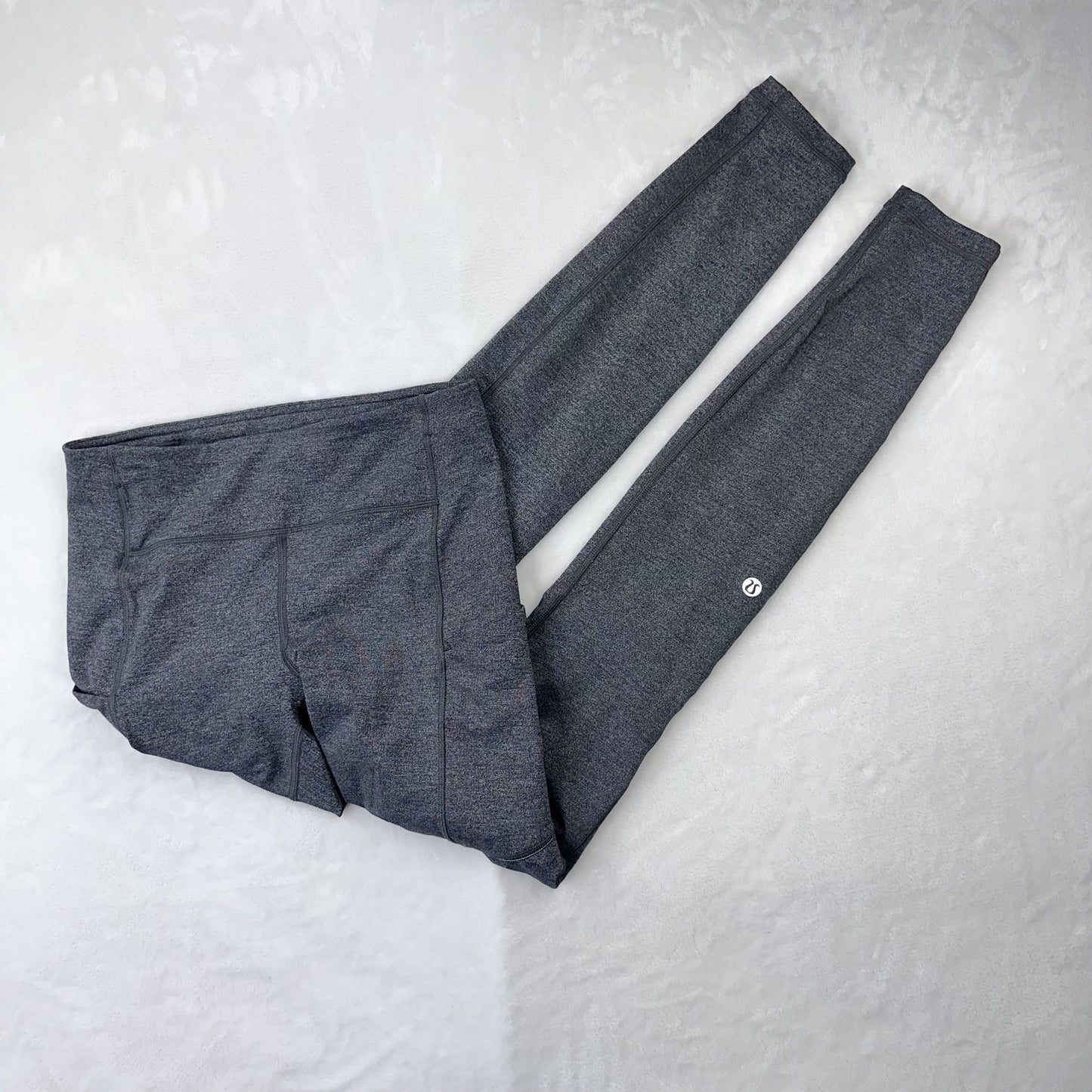 Size 4 Heathered Black Speed Up Legging 28”