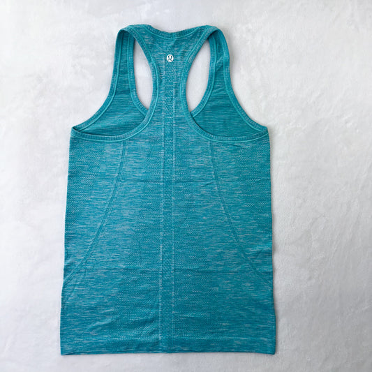 Size 6 Heathered Blue Tropics Swifly Tank
