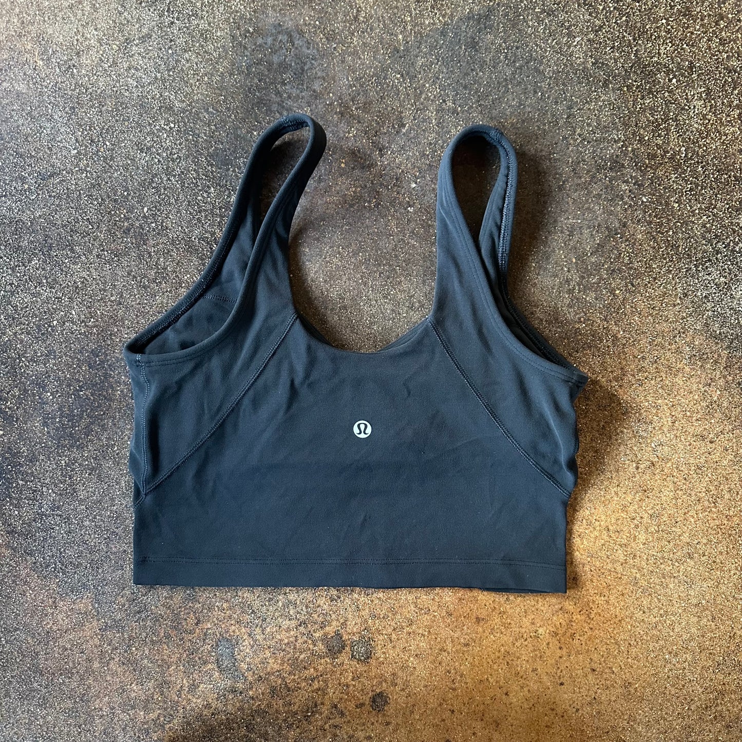 Size 4 Black Align Tank