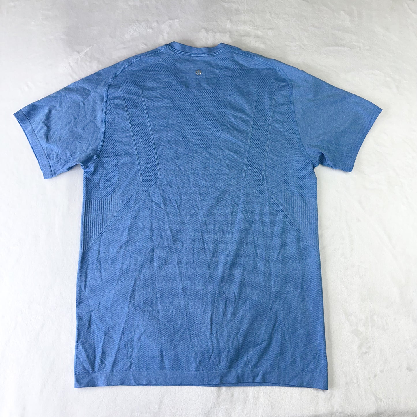 Size M Sky Blue Training Short Sleeve