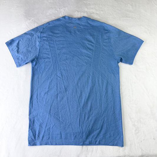 Size M Sky Blue Training Short Sleeve