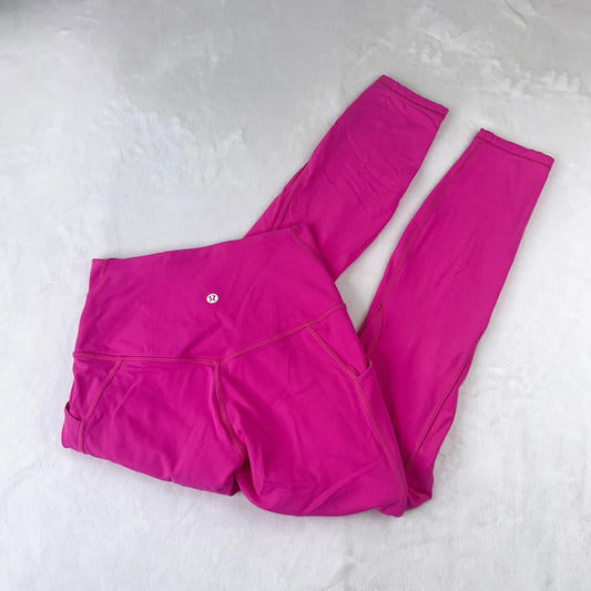 Size 4 Sonic Pink Align Legging 25” *Pockets